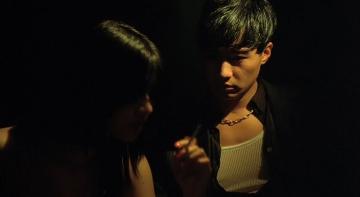 Wong Chi-Ming and Agent in restaurant